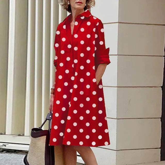 Elena - Robe Sophistiquée Élégante
