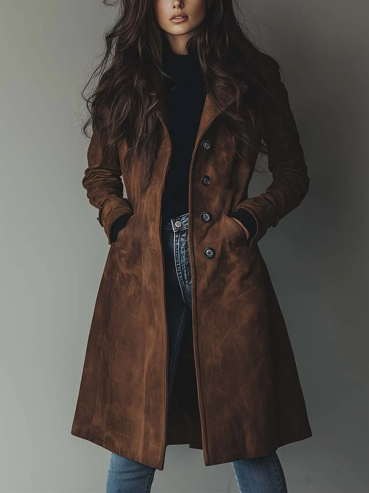Sienna - Élégant Trench en Suède