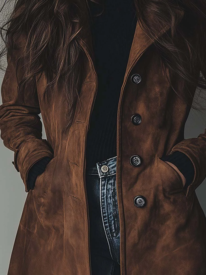 Sienna - Élégant Trench en Suède