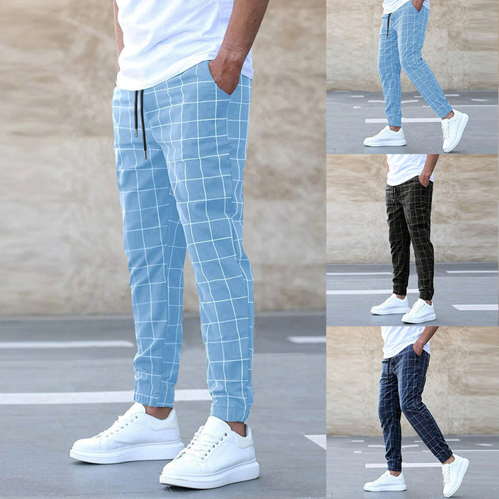 Weston - Pantalons À Carreaux Élégants