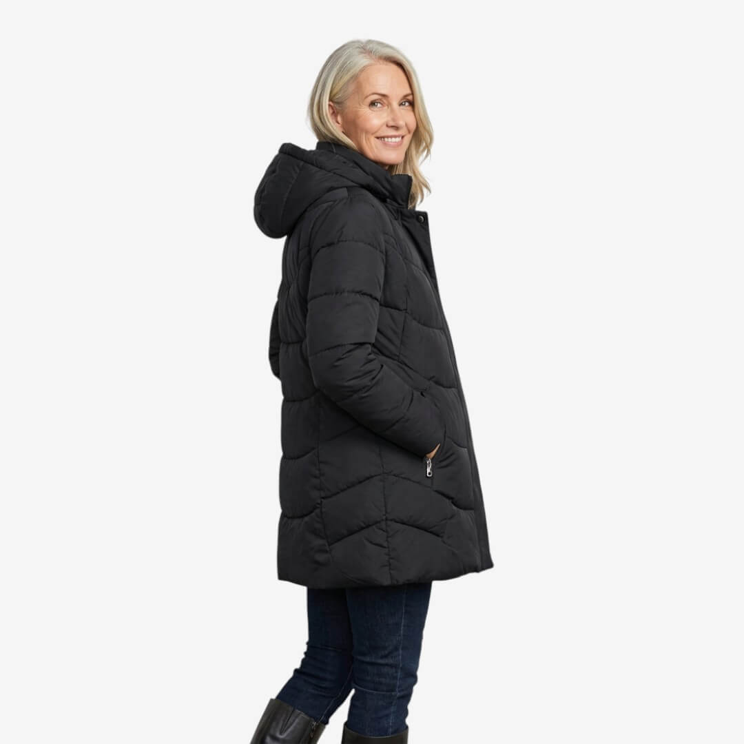 Adeline - Manteau Chic Matelassé