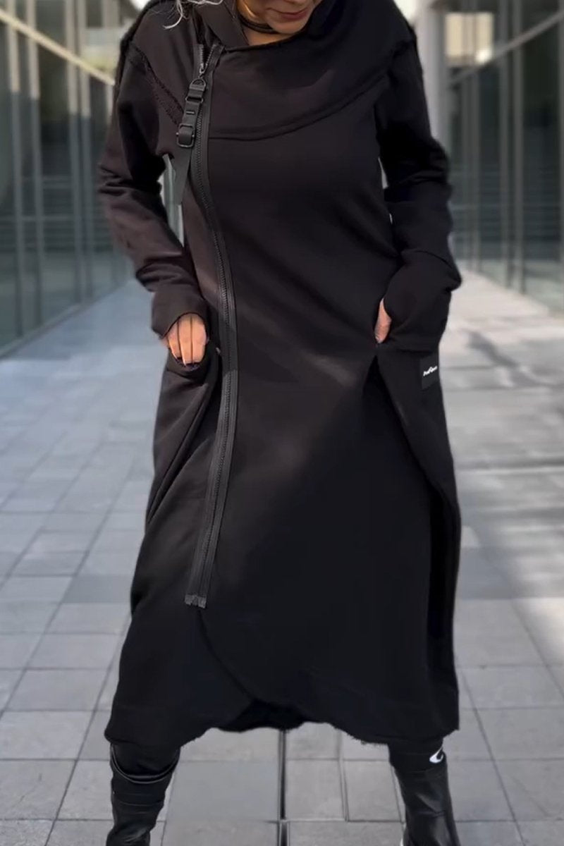 Hildegard - Robe À Capuche Décontractée