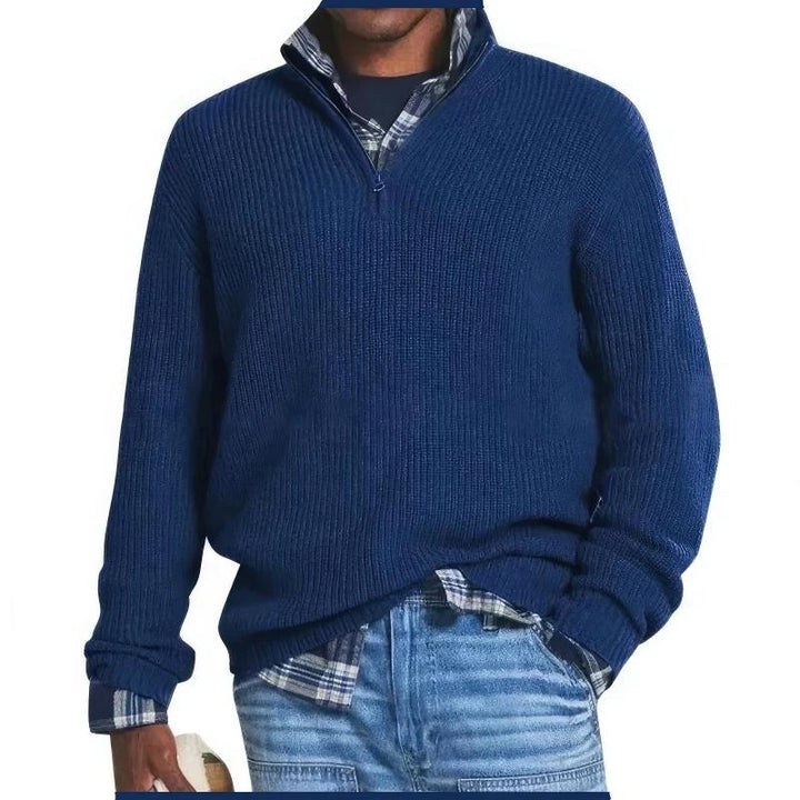 Finn - Pull Zippé Confortable