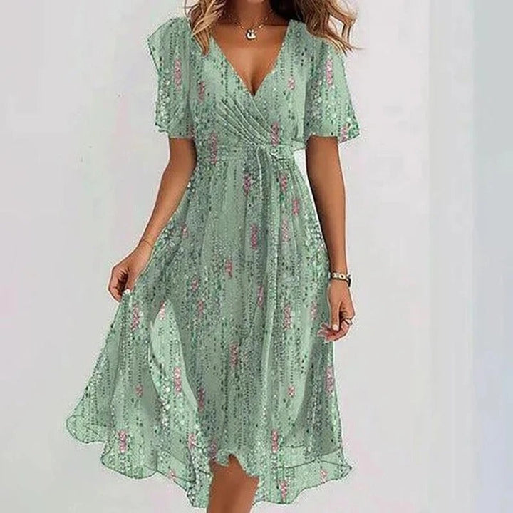 Yara - Robe Florale Élégante
