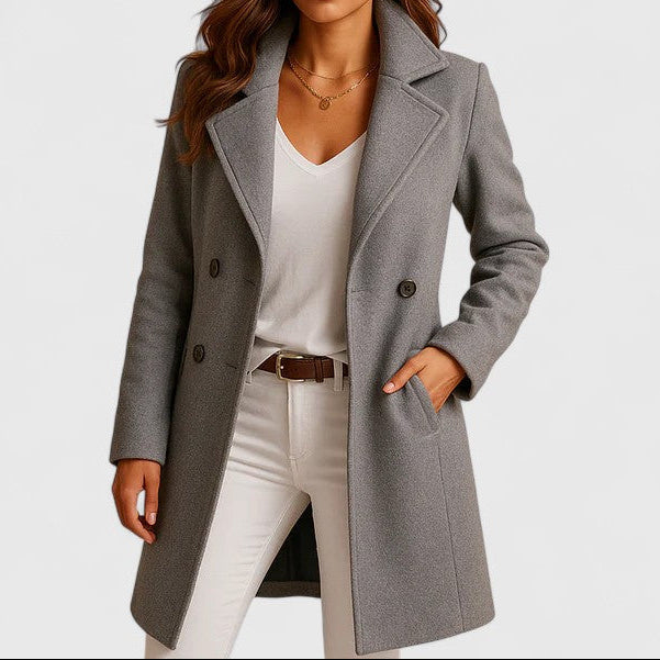 Rheya - Manteau Élégant Intemporel