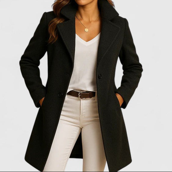 Rheya - Manteau Élégant Intemporel