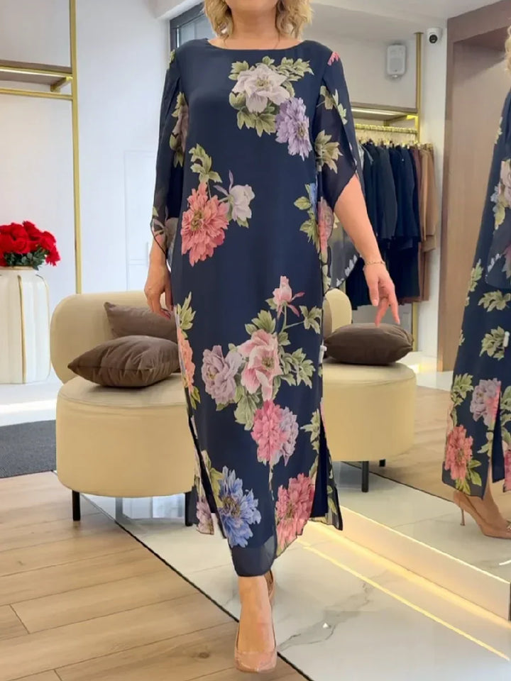 Bianca - Robe Maxi Florale Élégante