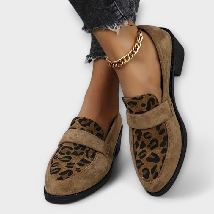 Aurora | Escarpins Chic pour Femmes avec Motif Léopard
