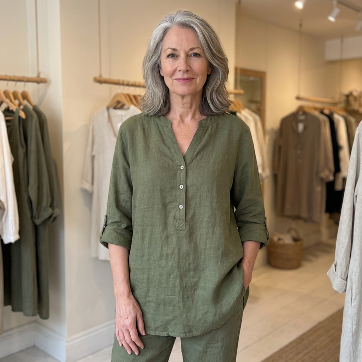 Freja™ – Chemise boutonnée légère et confortable