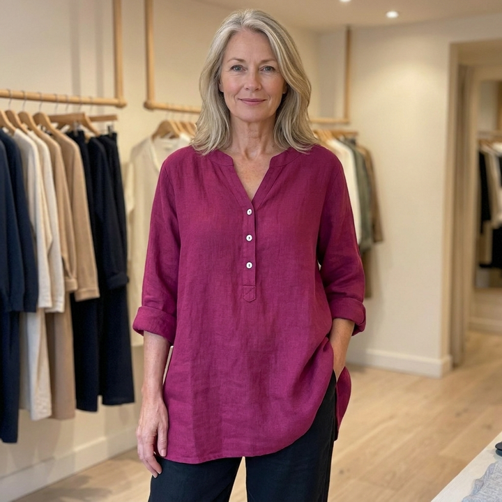 Freja™ – Chemise boutonnée légère et confortable