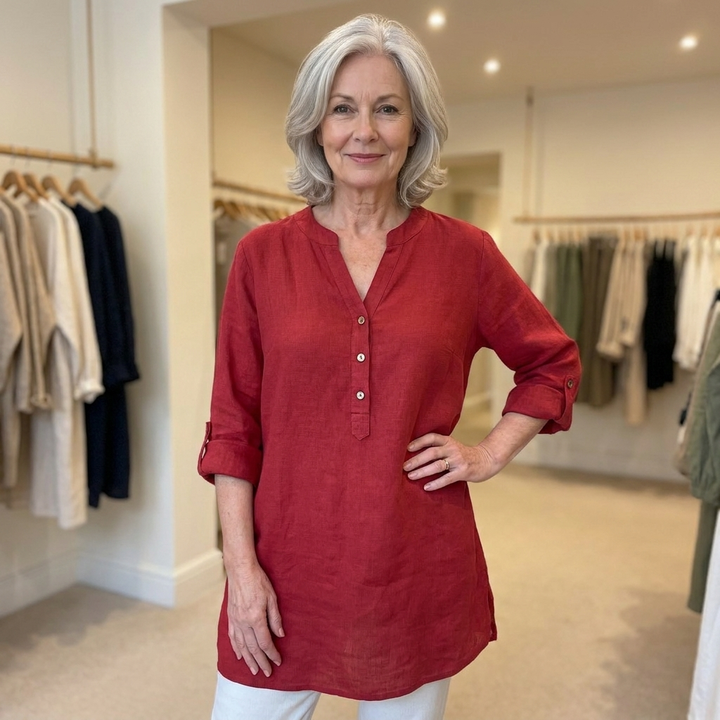 Freja™ – Chemise boutonnée légère et confortable