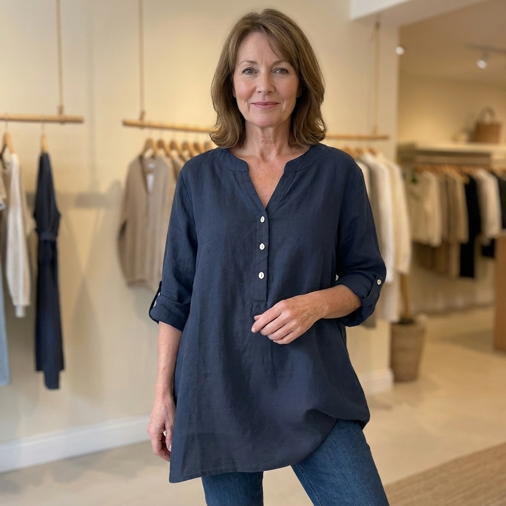 Freja™ – Chemise boutonnée légère et confortable
