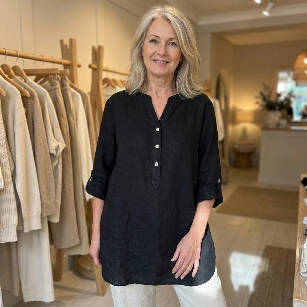 Freja™ – Chemise boutonnée légère et confortable