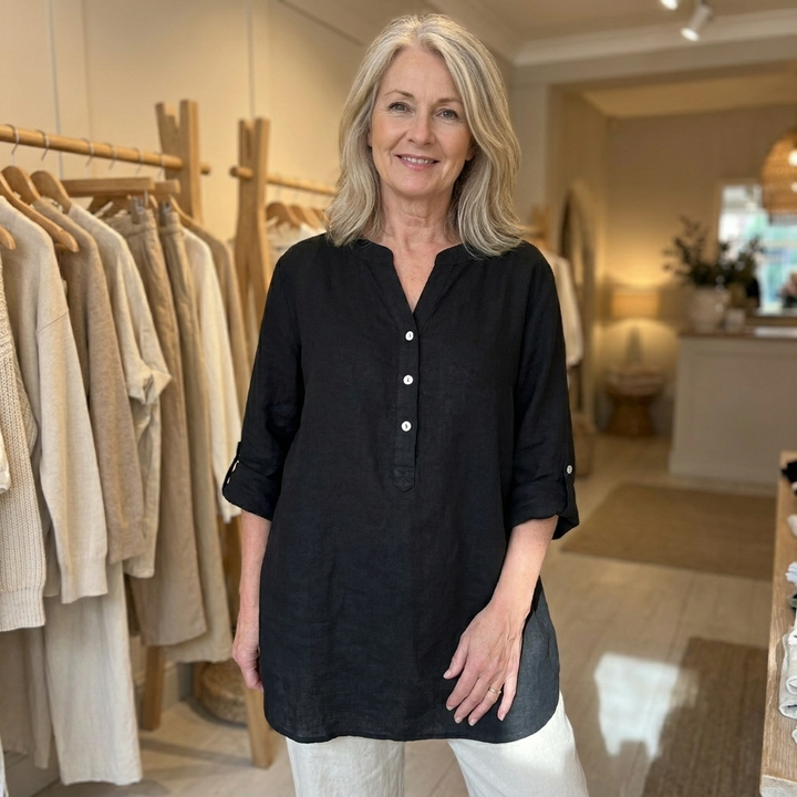 Freja™ – Chemise boutonnée légère et confortable