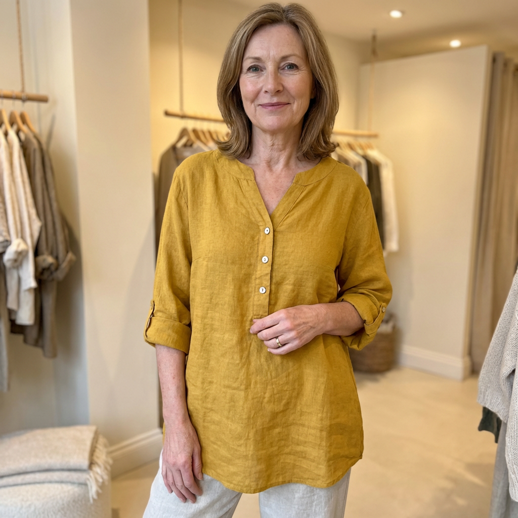 Freja™ – Chemise boutonnée légère et confortable