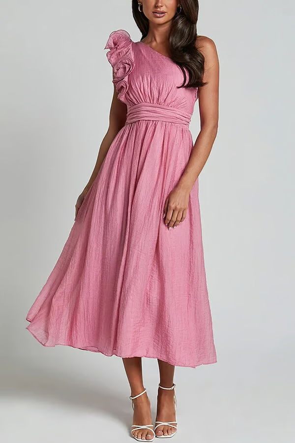 Bellamy | Robe d'été élégante et inclinée
