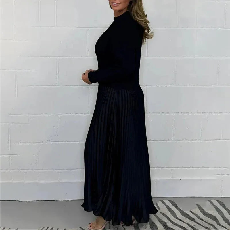 Claudia - Élégante Robe Plissée