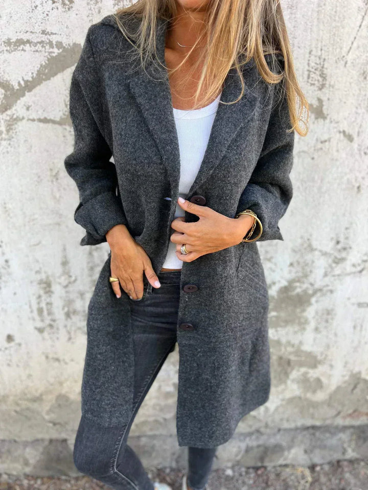 Audrey - Manteau Chic Minimaliste