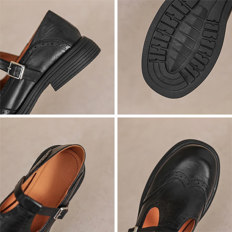 Joli - Élégante Chaussure en Cuir