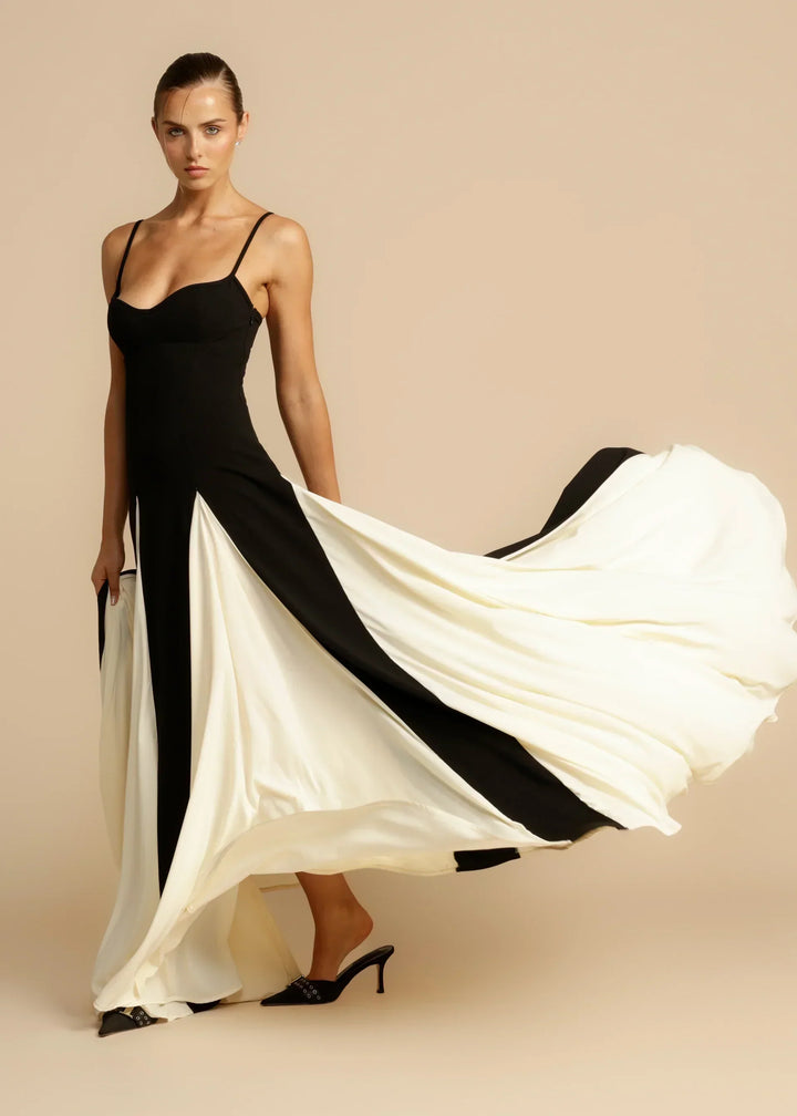 Sandra - Élégante Robe Longue