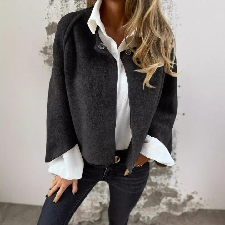 Elise - Veste Courte avec des Manches Évasées Chics
